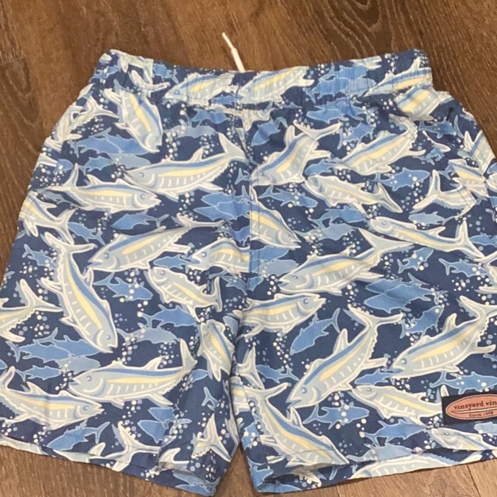 Vineyard vines boys swim trunks